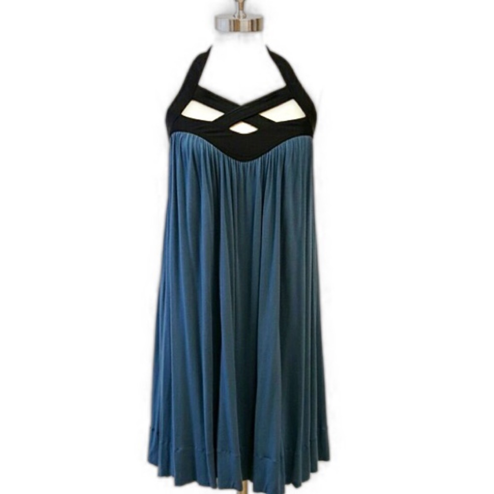 Tufi Duek cross strap dress